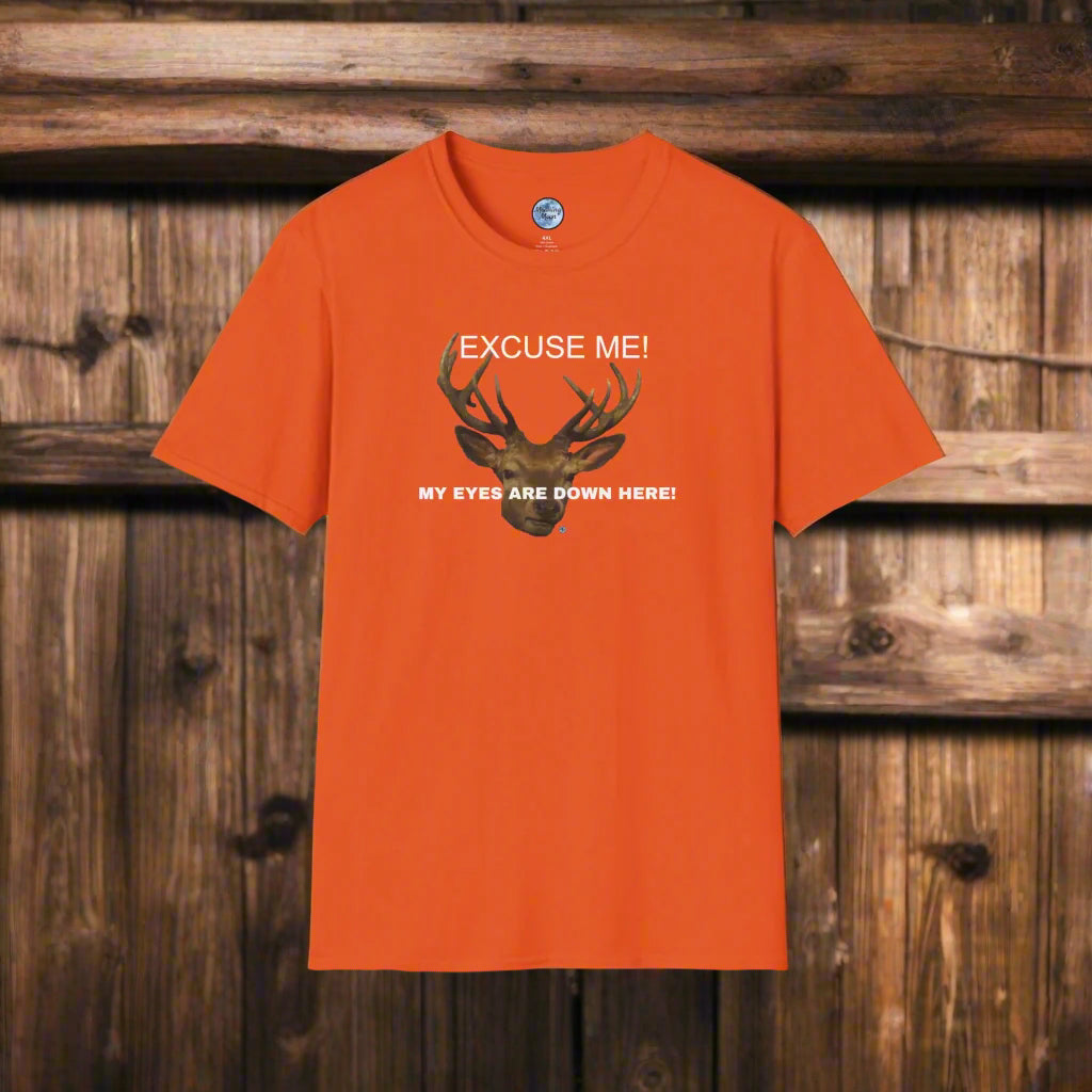 Eyes Down Here Buck Men's T-Shirt
