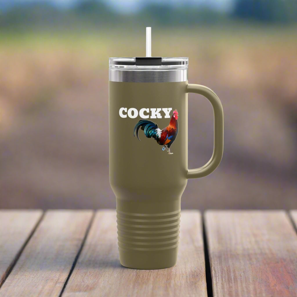 Cocky Polar Camel Insulated Travel Mug, 40oz