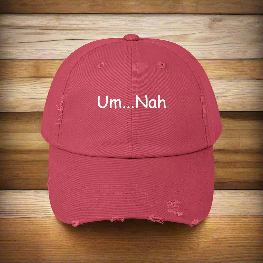 Um Nah Distressed Cap