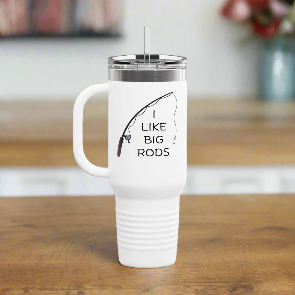Big Rods Polar Camel Insulated Travel Mug, 40oz
