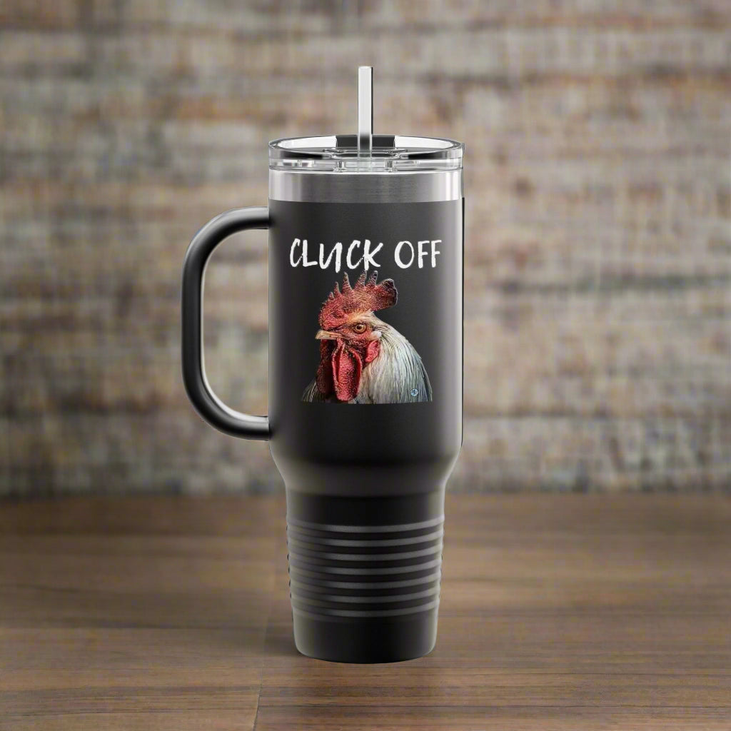 Cluck Off Polar Camel Insulated Travel Mug, 40oz