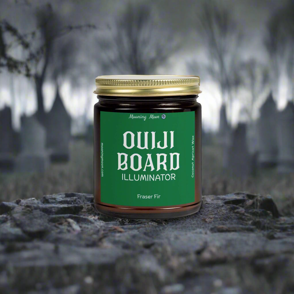 Ouiji Board Illuminator - Fraser Fir, Coconut Apricot Wax Candle
