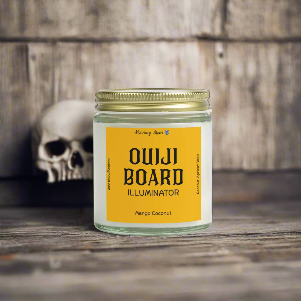 Ouiji Board Illuminator - Mango Coconut, Coconut Apricot Wax Candle