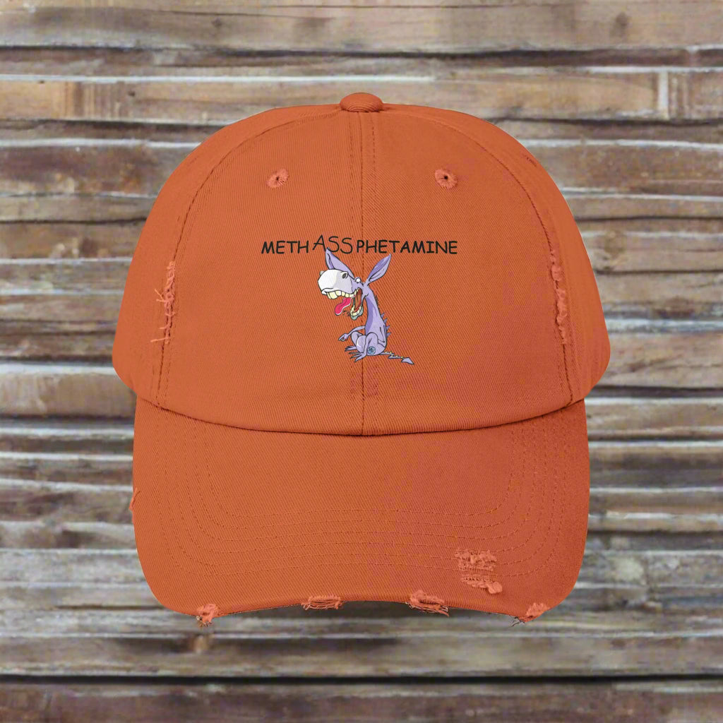 MethAssPhetamine Distressed Cap