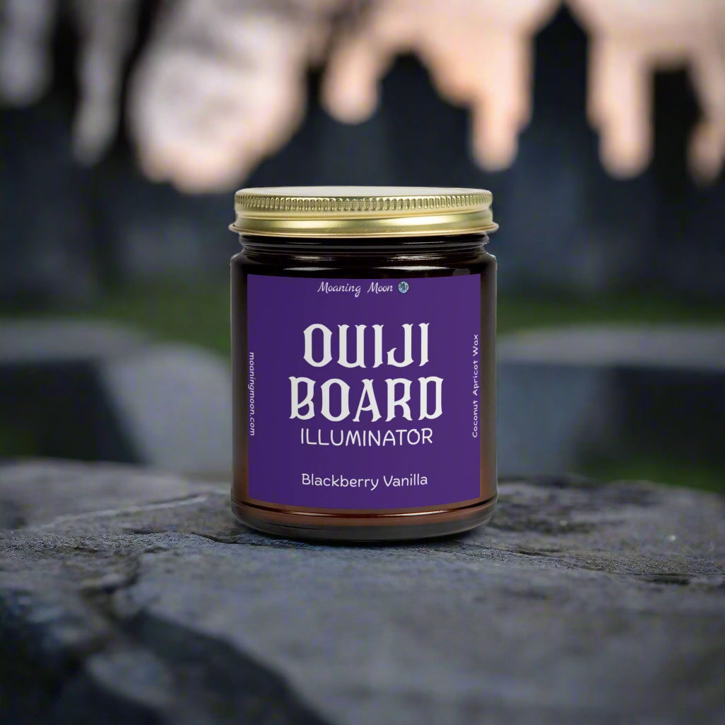 Ouiji Board Illuminator - Blackberry Vanilla, Coconut Apricot Wax Candle