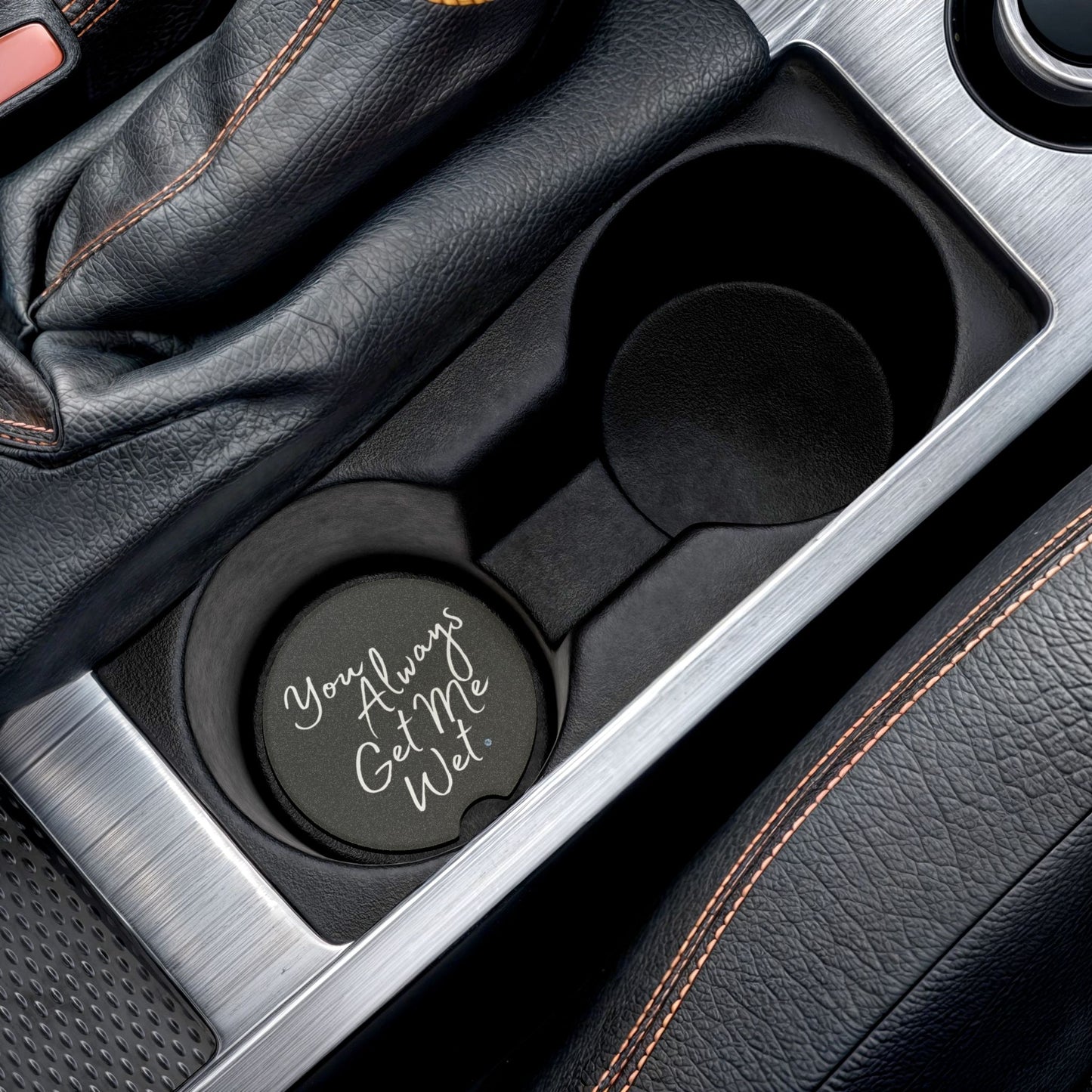 Get Me Wet Soapstone Car Coaster