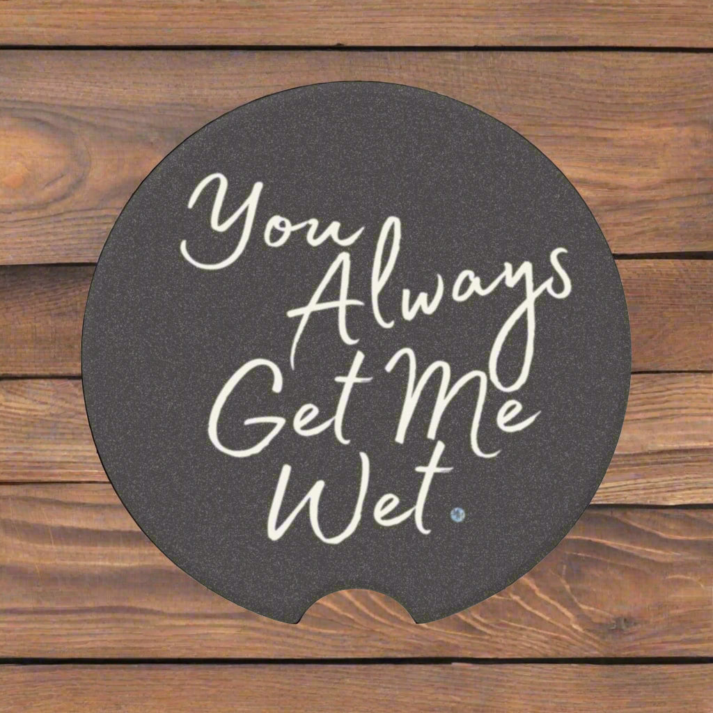 Get Me Wet Soapstone Car Coaster