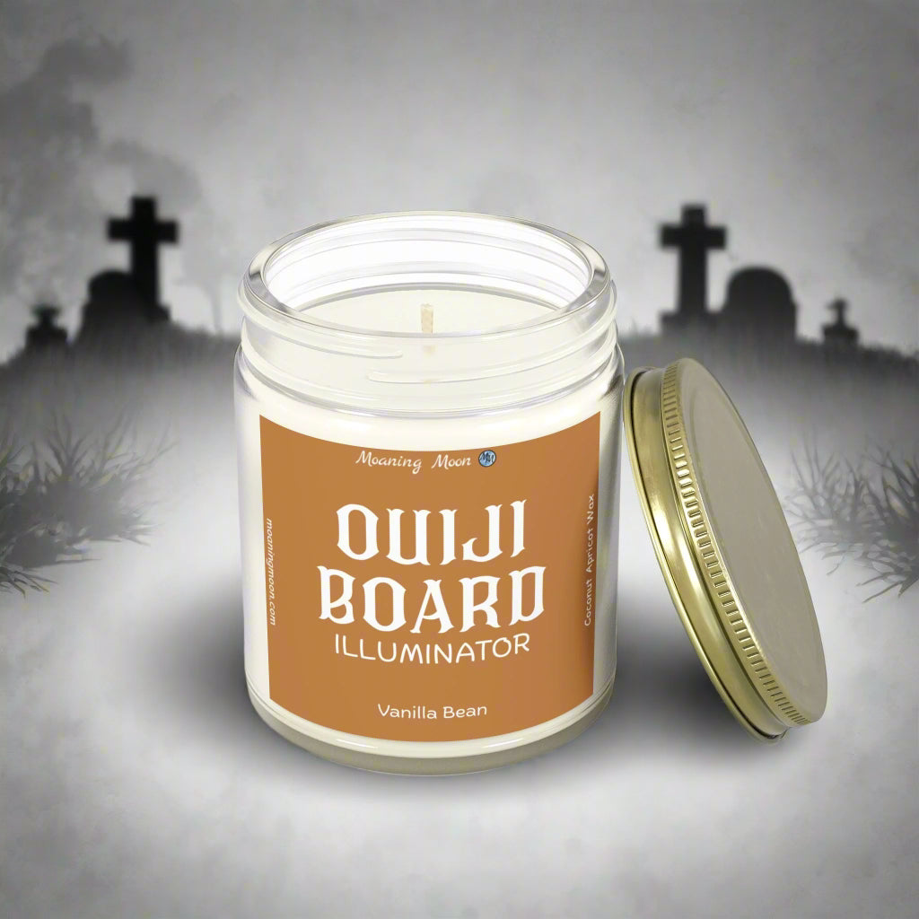 Ouiji Board Illuminator - Vanilla Bean, Coconut Apricot Wax Candle