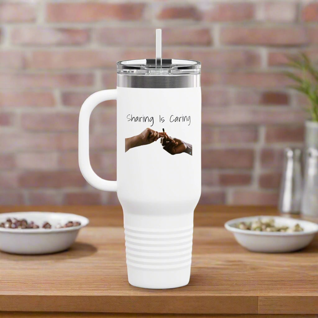 Sharing Is Caring 420 Polar Camel Insulated Travel Mug, 40oz