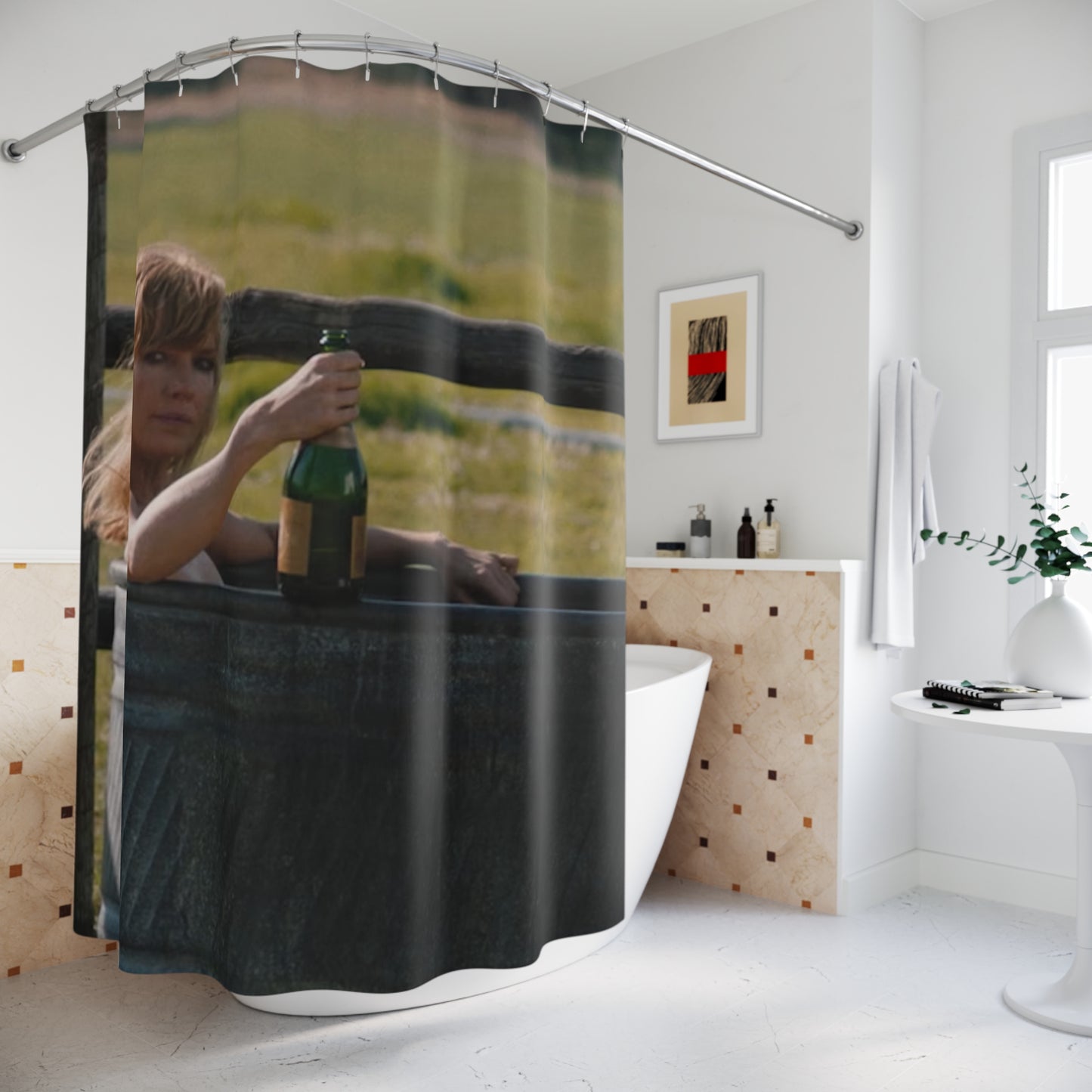 Beth Dutton Shower Curtain