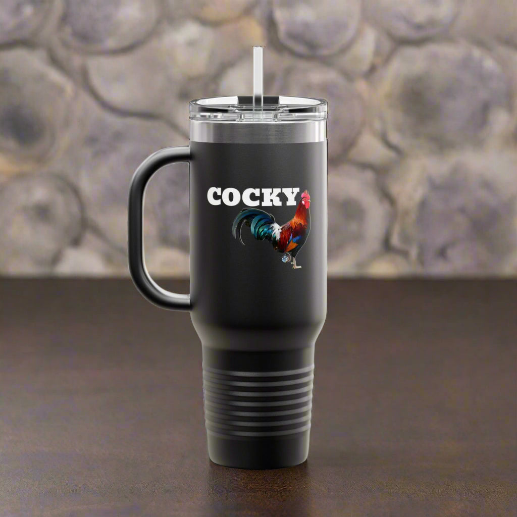 Cocky Polar Camel Insulated Travel Mug, 40oz