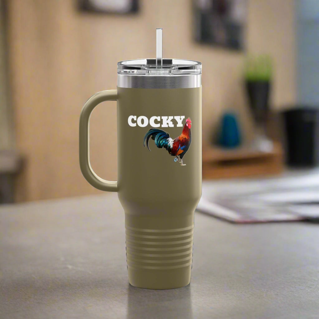 Cocky Polar Camel Insulated Travel Mug, 40oz
