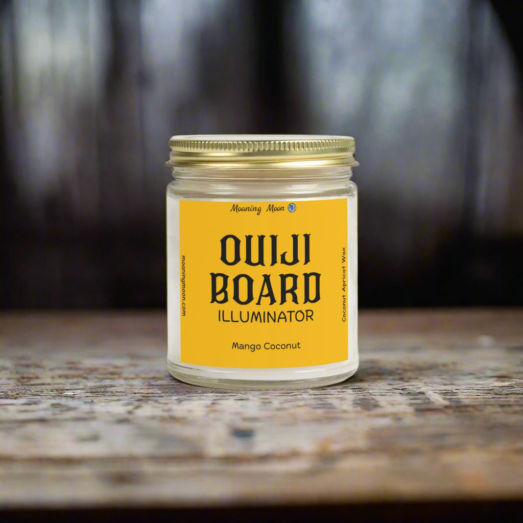 Ouiji Board Illuminator - Mango Coconut, Coconut Apricot Wax Candle