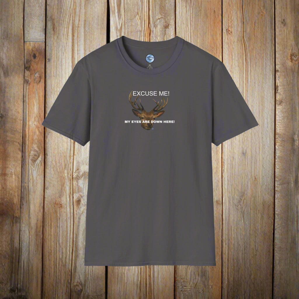 Eyes Down Here Buck Men's T-Shirt