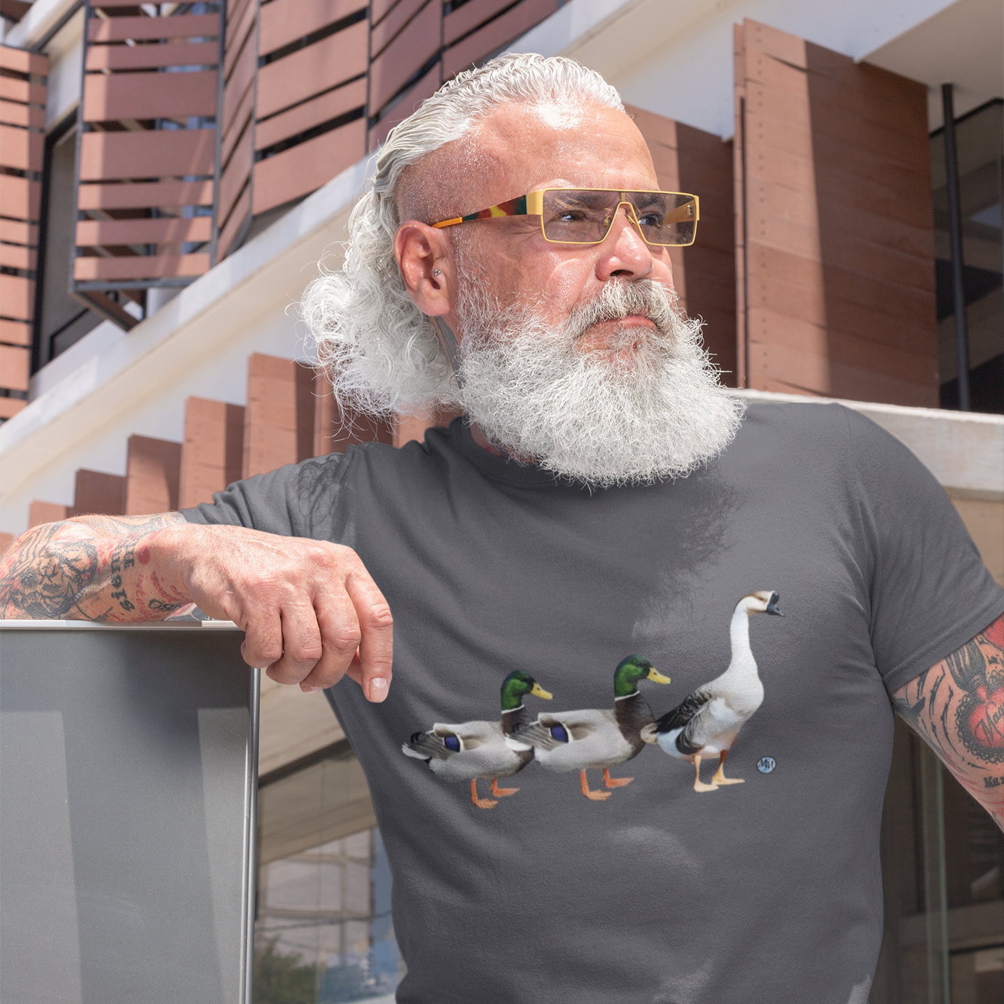 Duck Duck Goose Men's T-Shirt