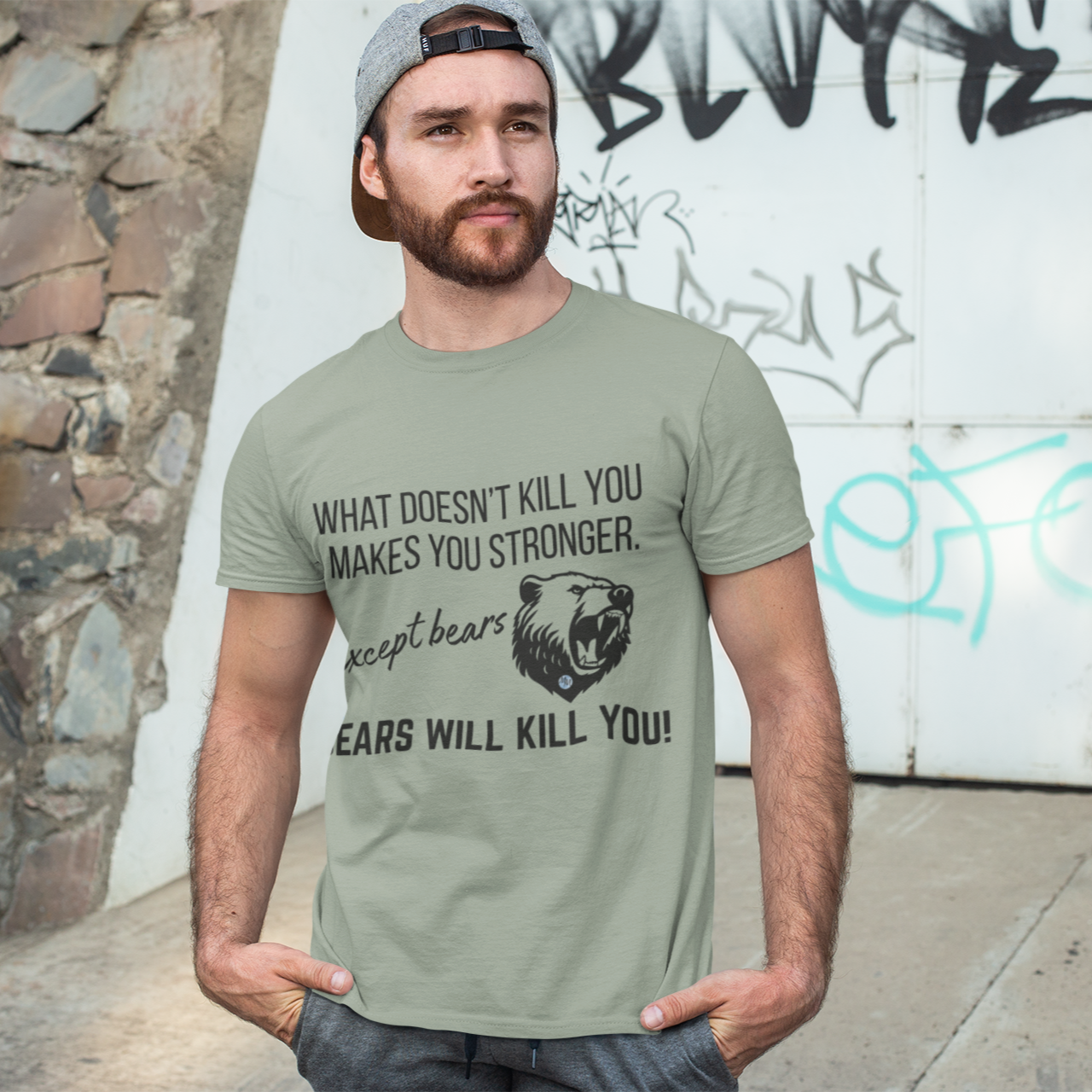 Bears Will Kill You Men's T-Shirt