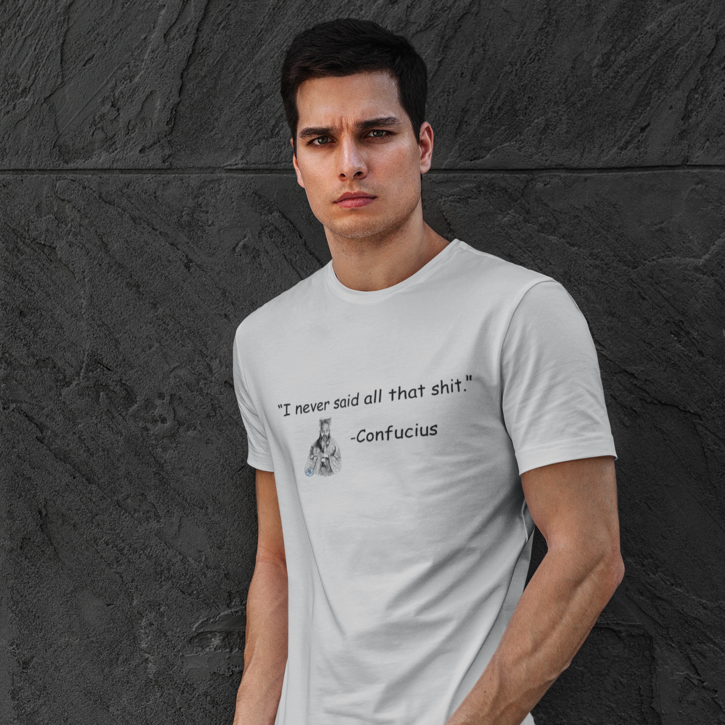 Confucius Said Men's T-Shirt