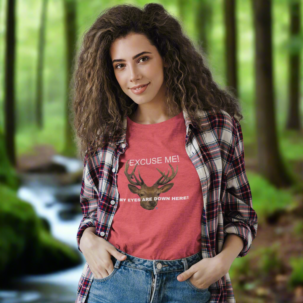 Eyes Down Here Buck Women's T-Shirt