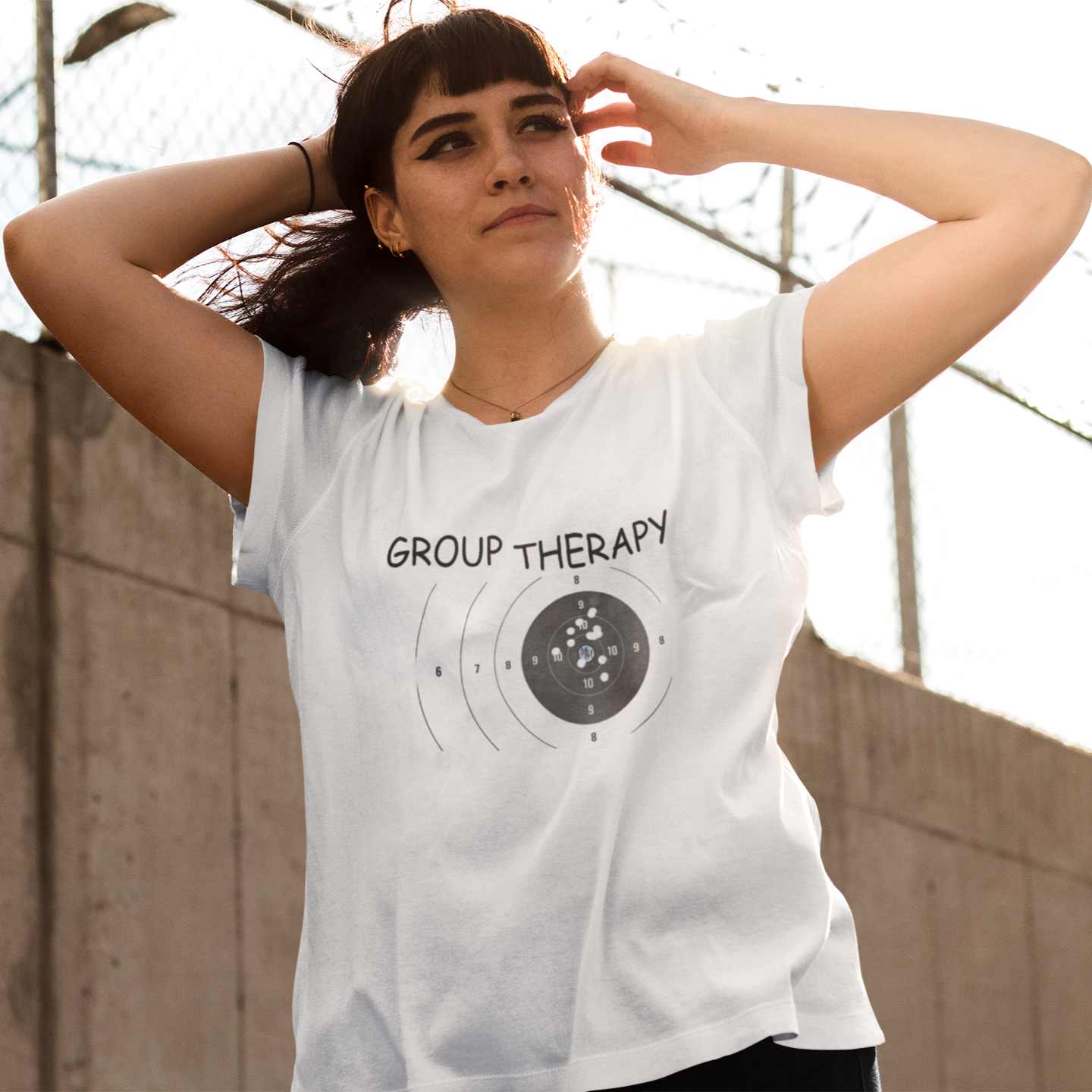 Group Therapy Target Women's T-Shirt