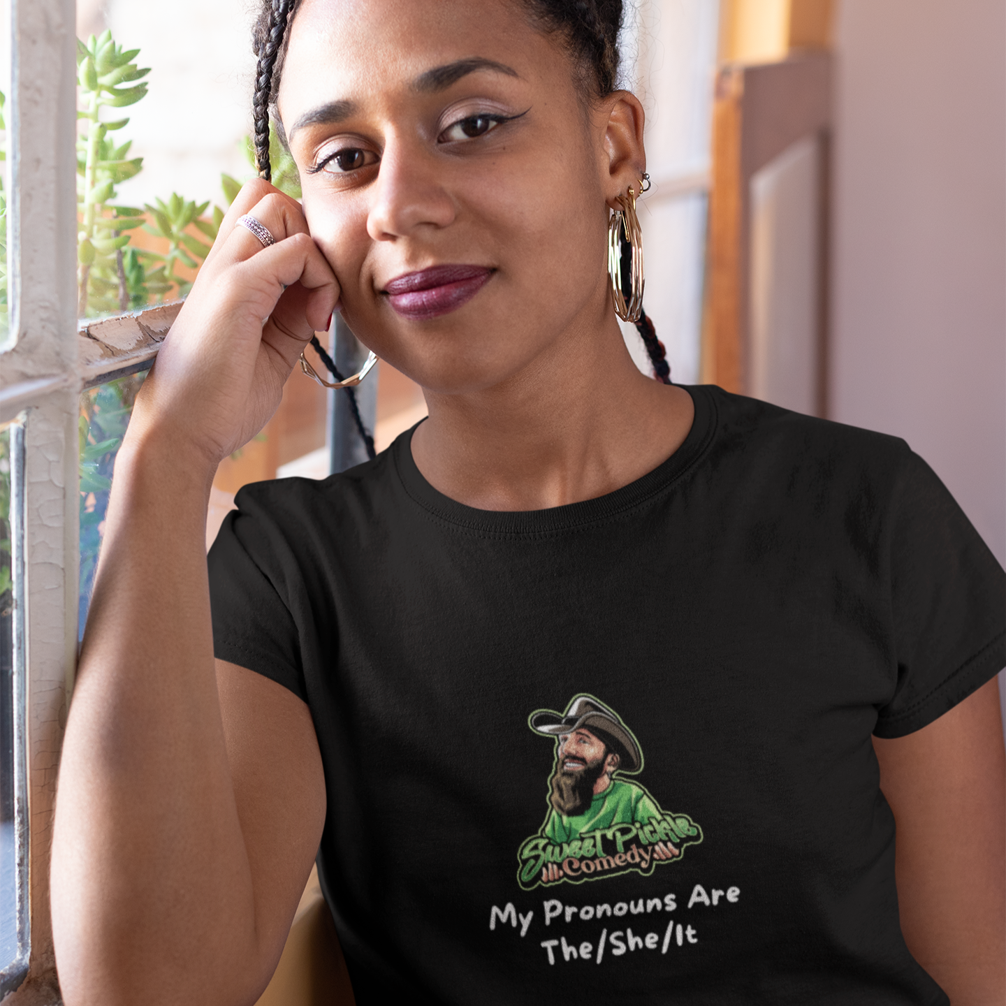 Sweet Pickle My Pronouns T-Shirt