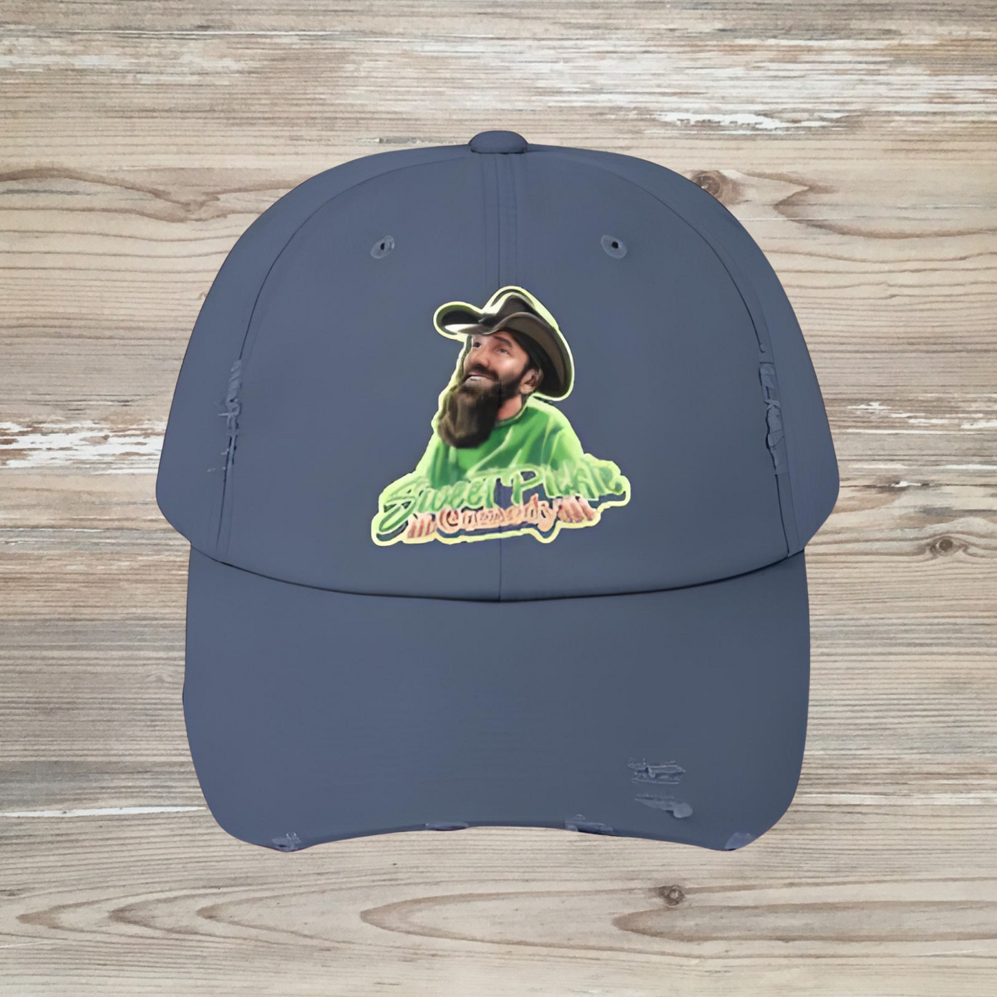 Sweet Pickle Distressed Cap