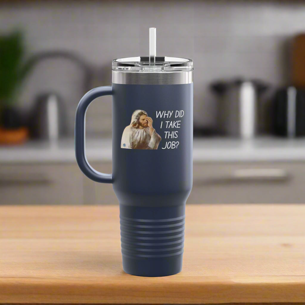 Why This Job Polar Camel Insulated Travel Mug, 40oz