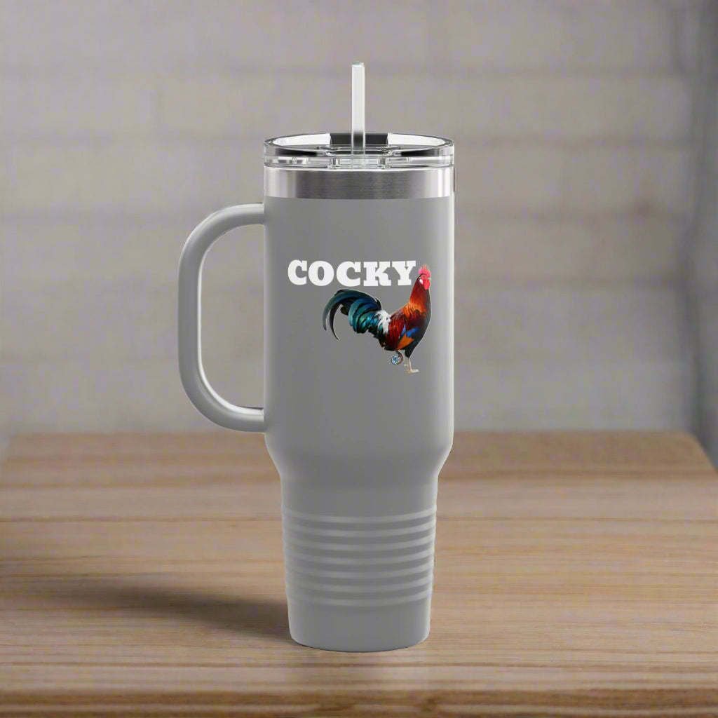 Cocky Polar Camel Insulated Travel Mug, 40oz