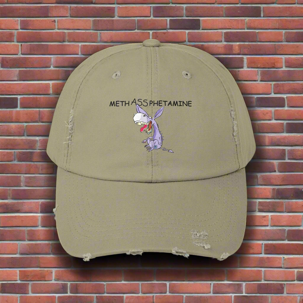 MethAssPhetamine Distressed Cap