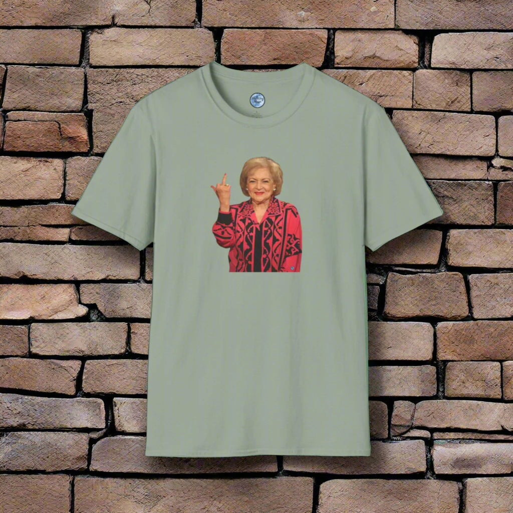 Betty White Middle Finger Women's T-Shirt