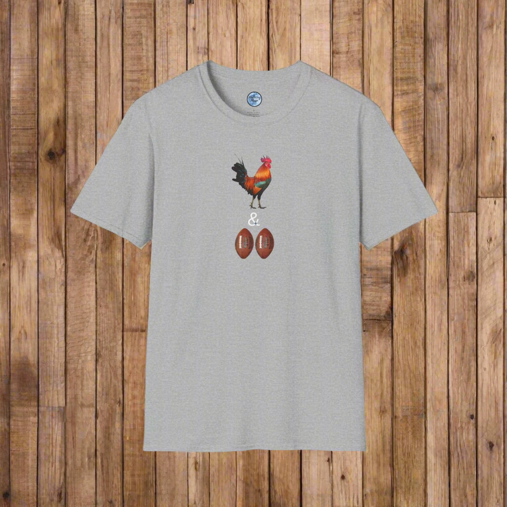 Cock & Footballs Men's T-Shirt