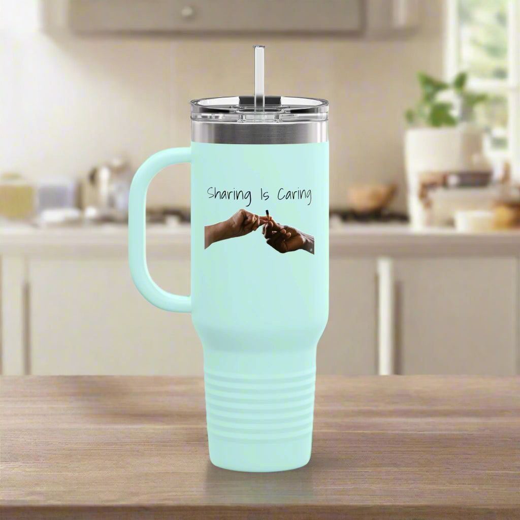Sharing Is Caring 420 Polar Camel Insulated Travel Mug, 40oz
