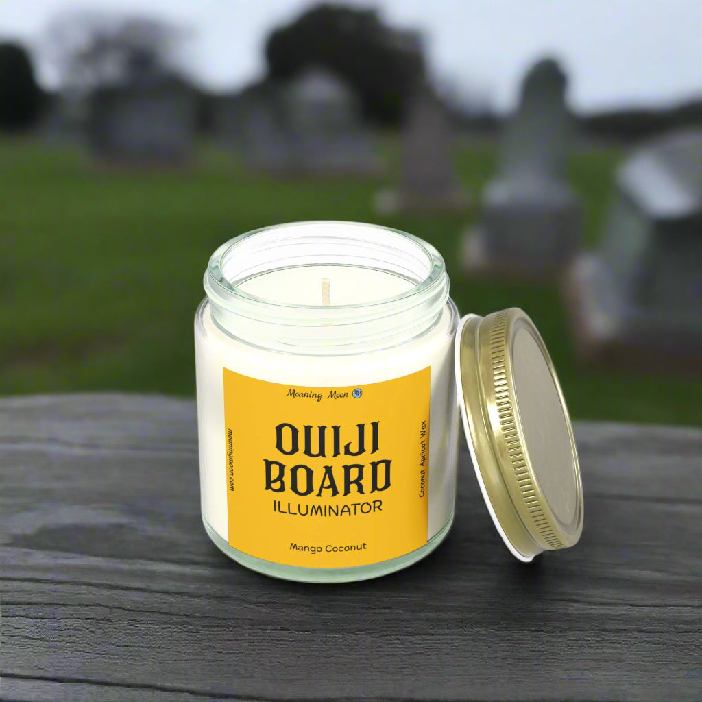 Ouiji Board Illuminator - Mango Coconut, Coconut Apricot Wax Candle