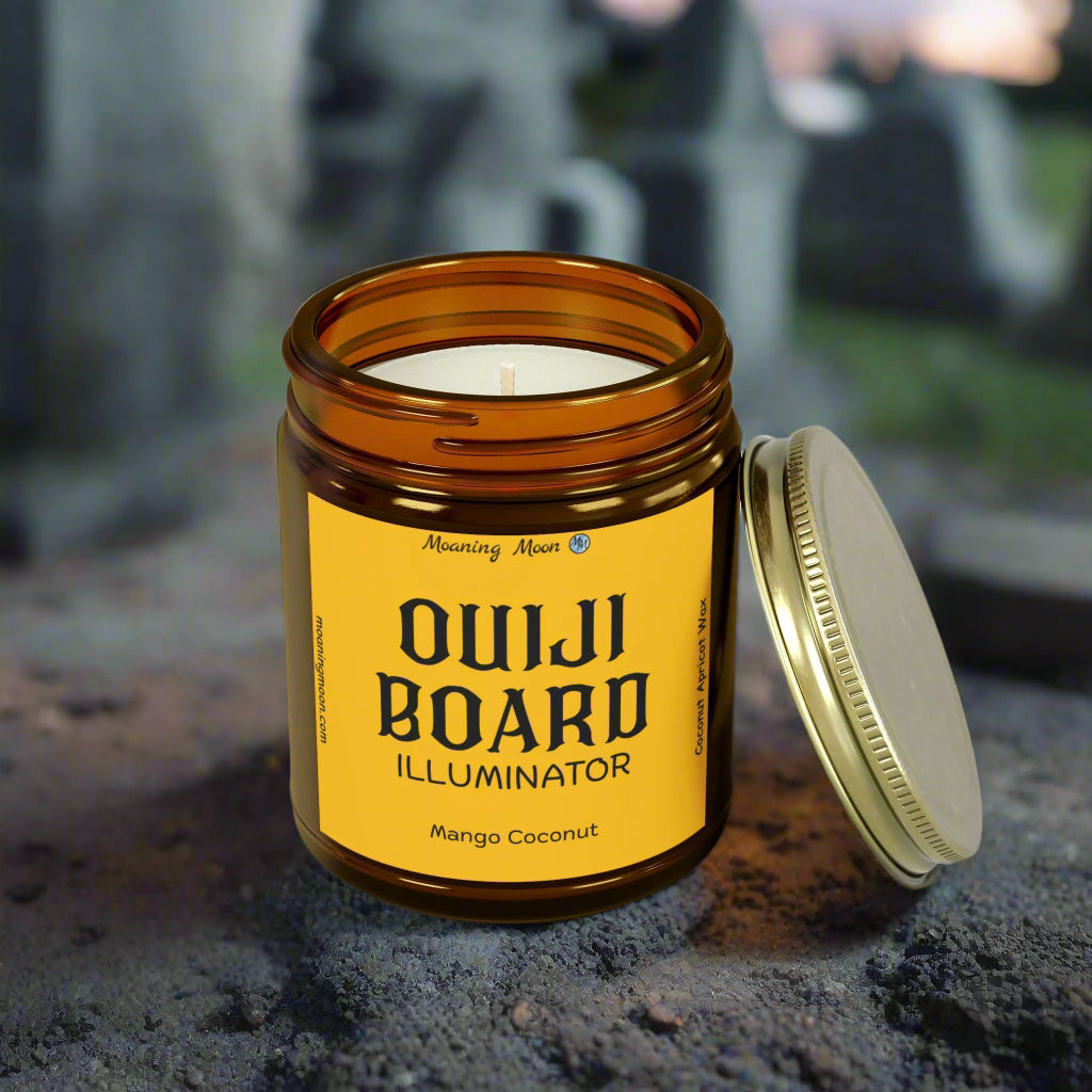 Ouiji Board Illuminator - Mango Coconut, Coconut Apricot Wax Candle
