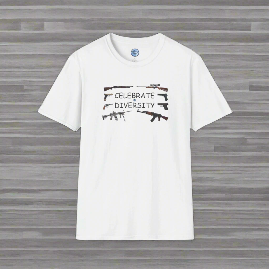 Celebrate Diversity - Guns Men's T-Shirt