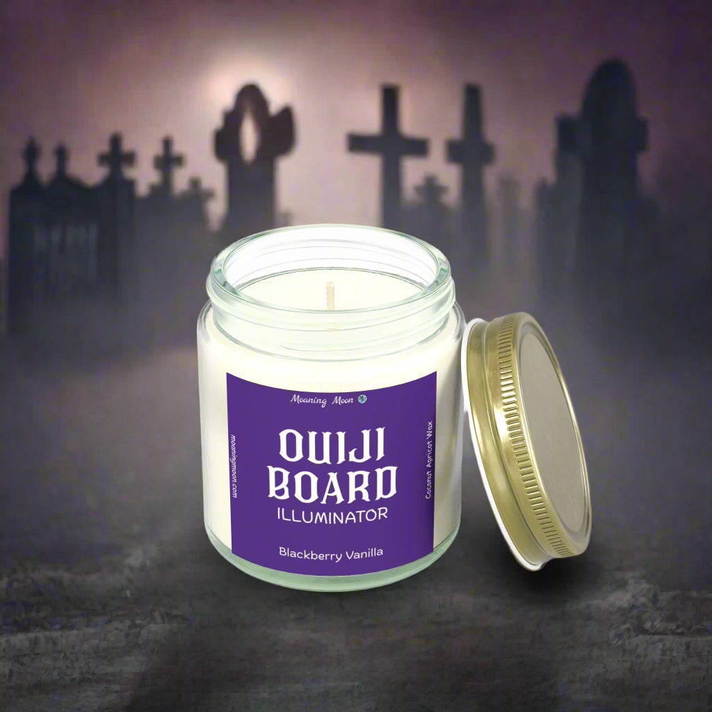 Ouiji Board Illuminator - Blackberry Vanilla, Coconut Apricot Wax Candle