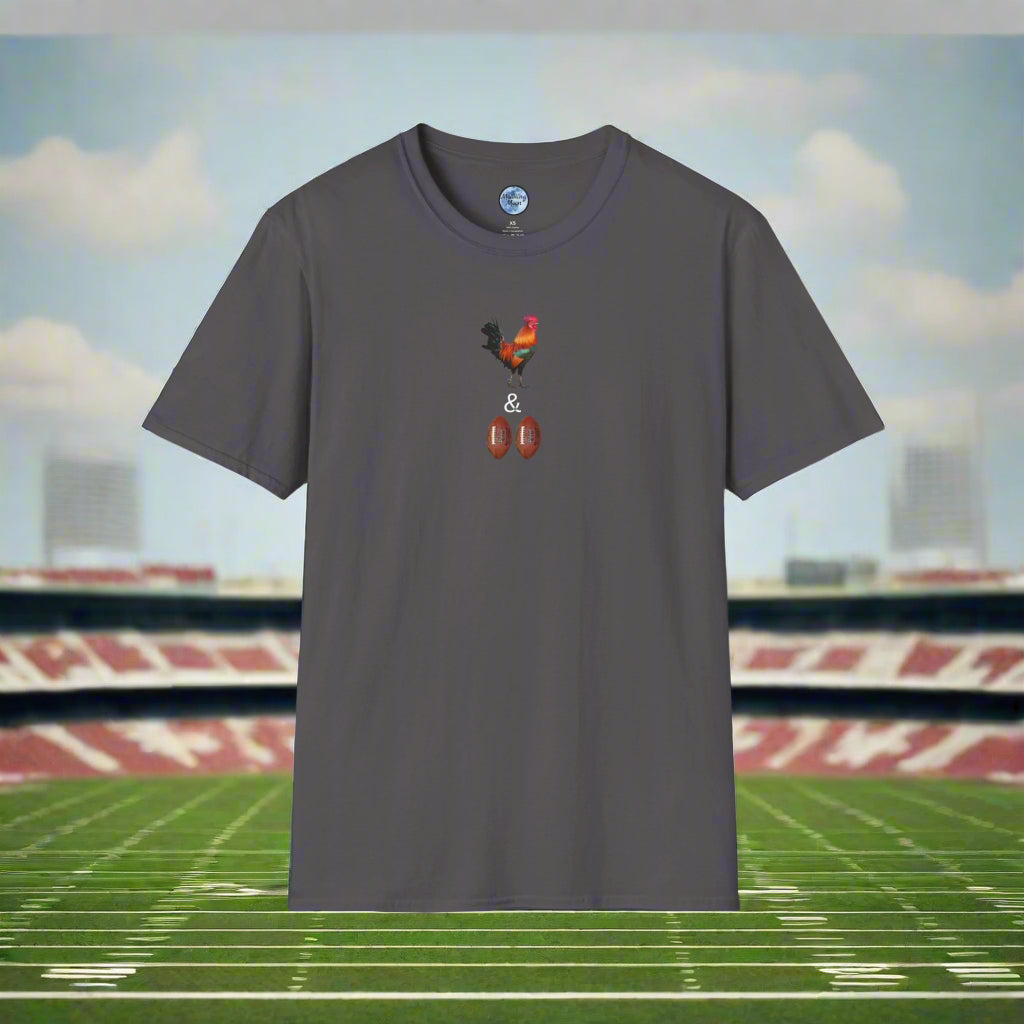 Cock & Footballs Men's T-Shirt