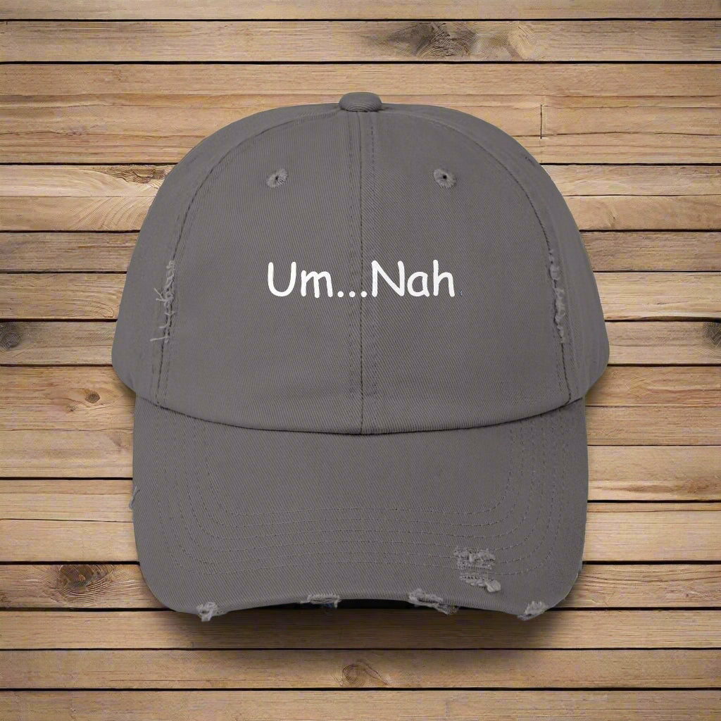 Um Nah Distressed Cap