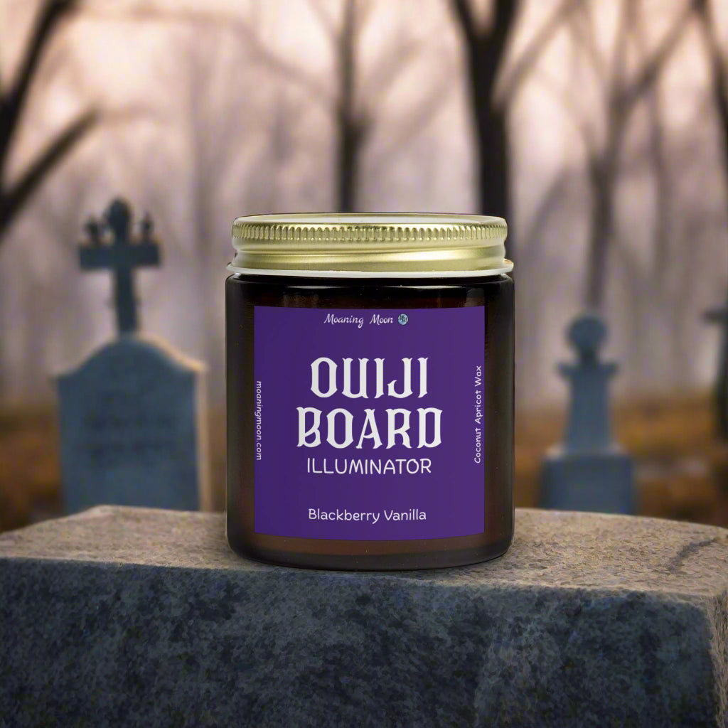 Ouiji Board Illuminator - Blackberry Vanilla, Coconut Apricot Wax Candle