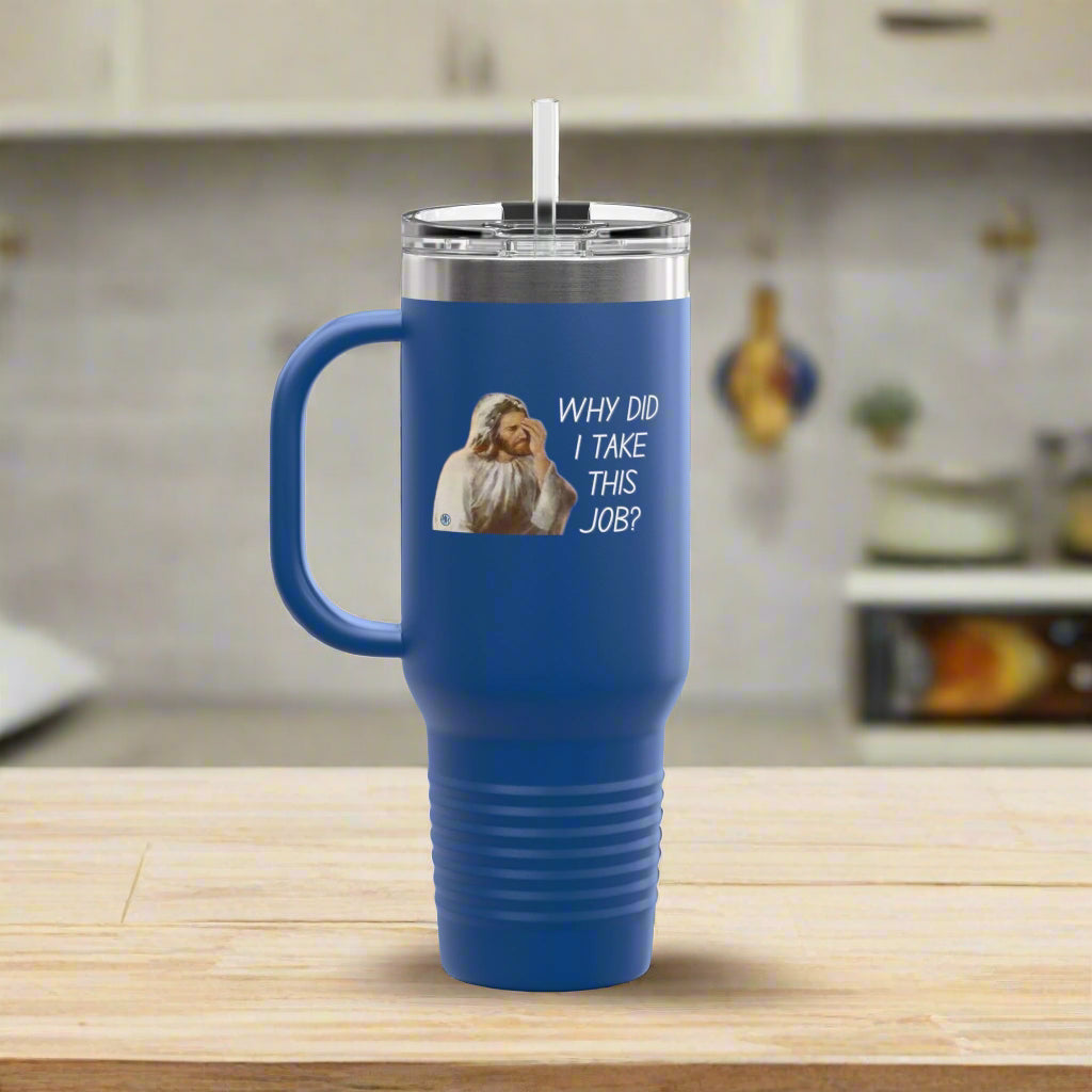 Why This Job Polar Camel Insulated Travel Mug, 40oz