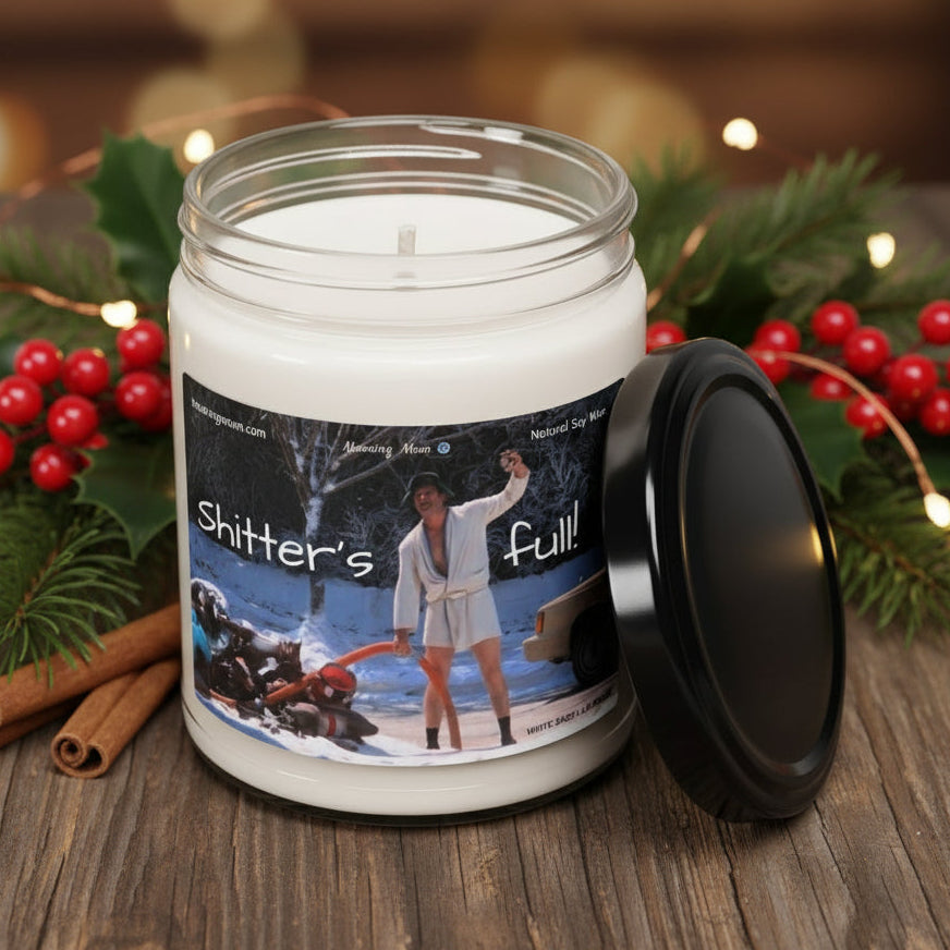 Shitter's Full Non-Toxic Soy Candle, 9oz