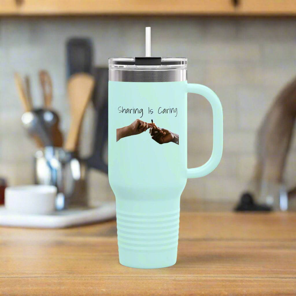 Sharing Is Caring 420 Polar Camel Insulated Travel Mug, 40oz