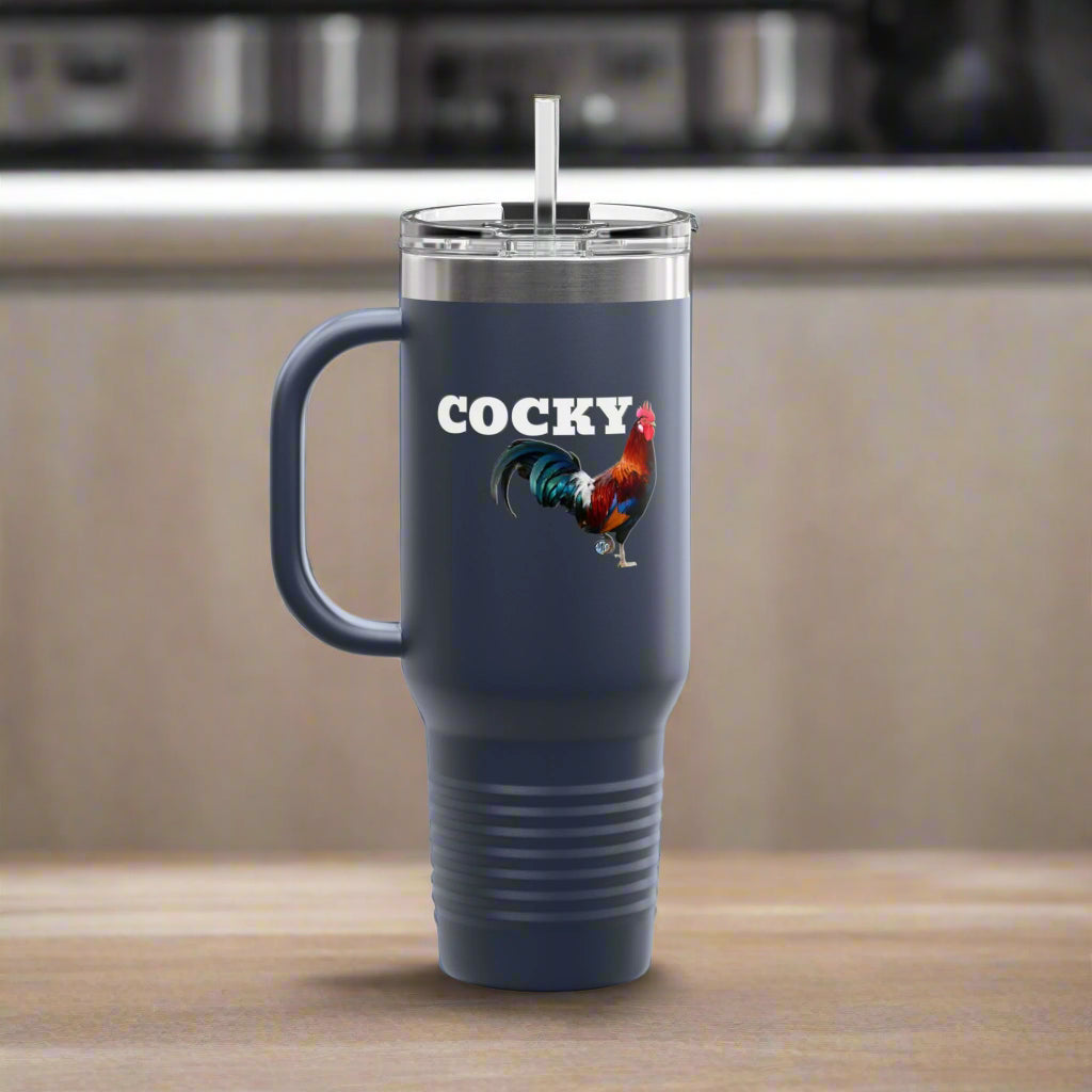 Cocky Polar Camel Insulated Travel Mug, 40oz