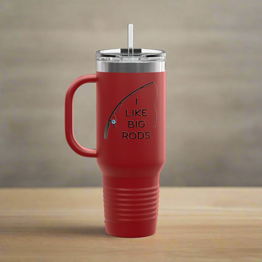 Big Rods Polar Camel Insulated Travel Mug, 40oz