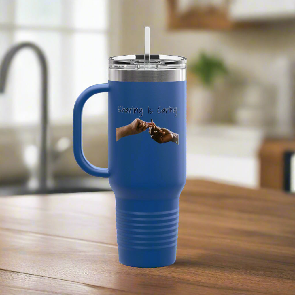 Sharing Is Caring 420 Polar Camel Insulated Travel Mug, 40oz