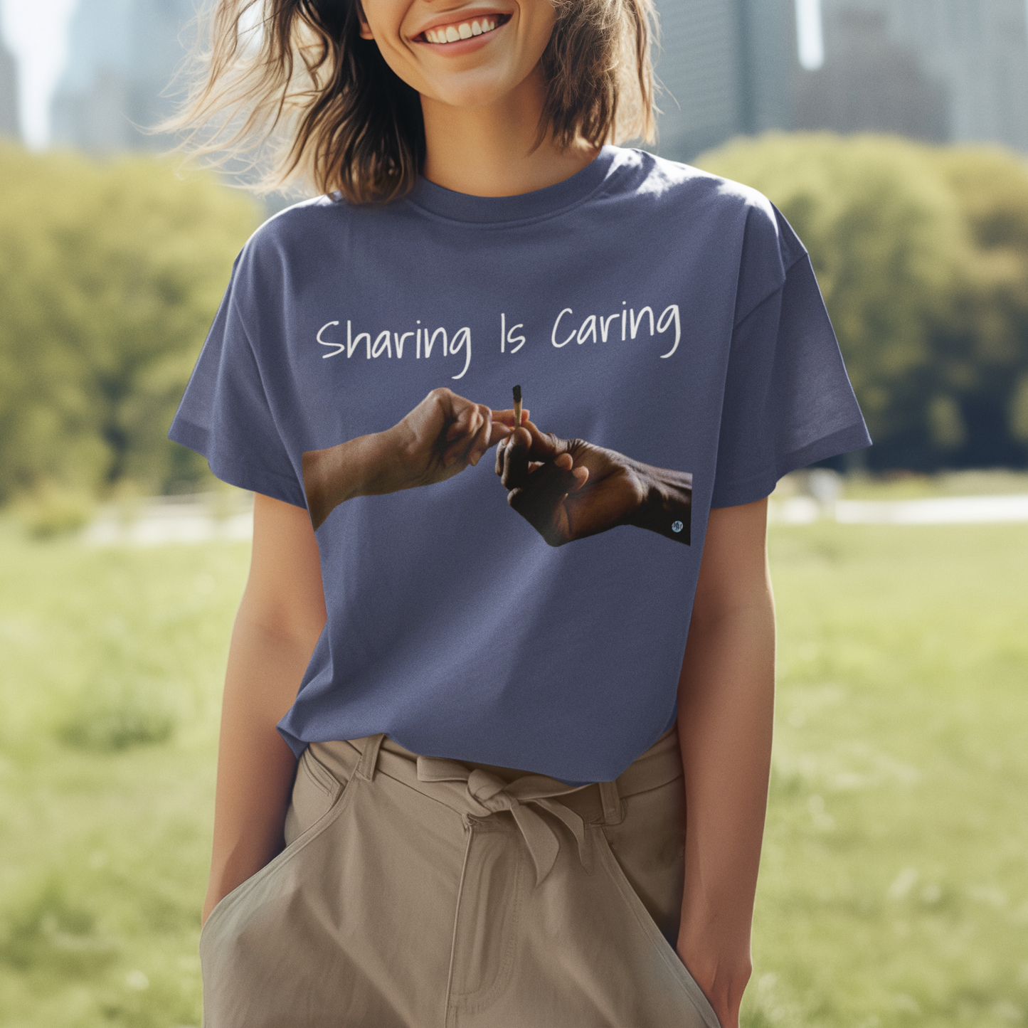 Sharing Is Caring Joint Women's T-Shirt