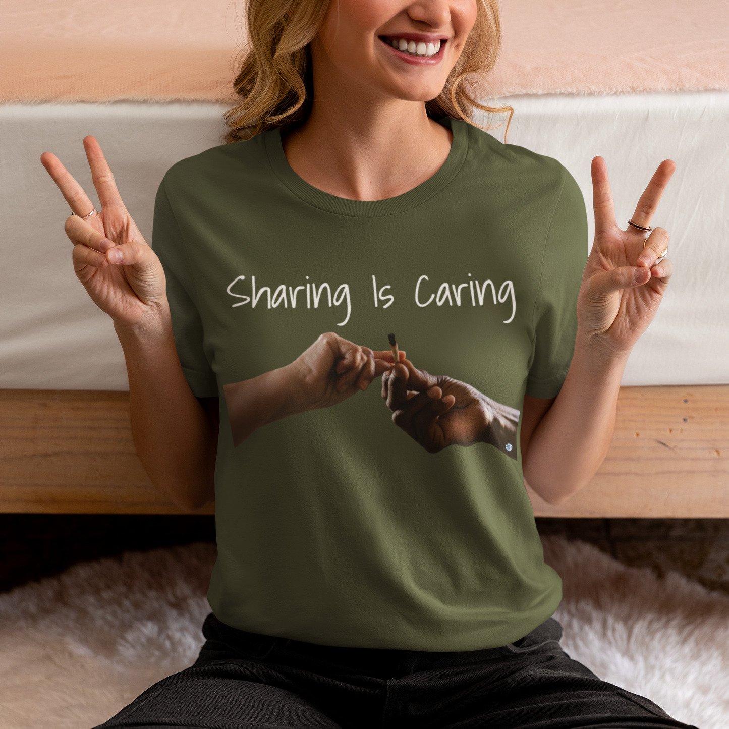 Sharing Is Caring Joint Women's T-Shirt