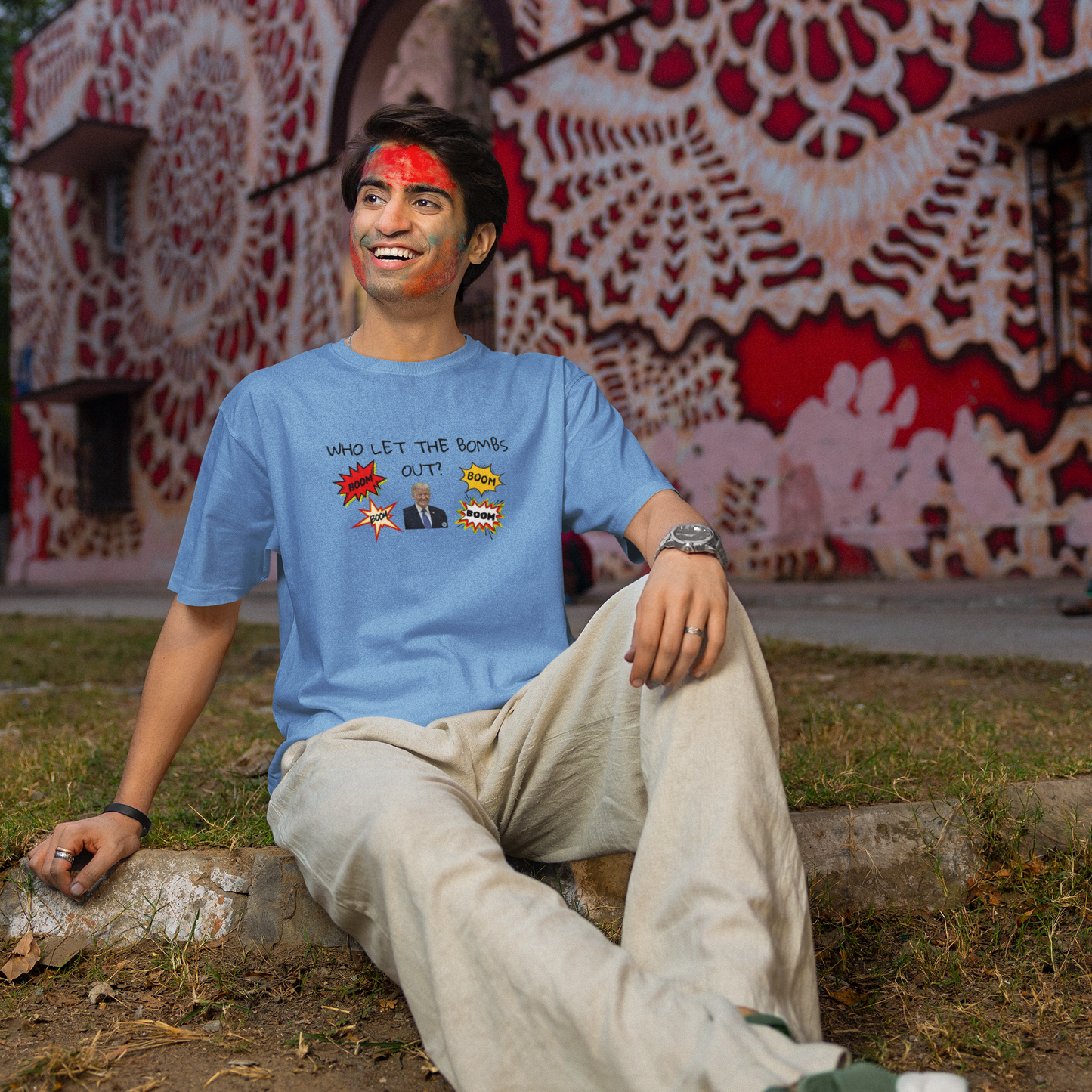 Who Let The Bombs Out Men's T-Shirt