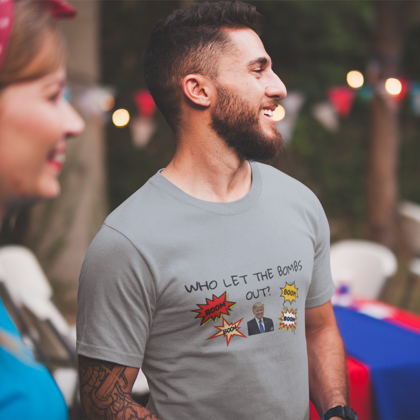 Who Let The Bombs Out Men's T-Shirt