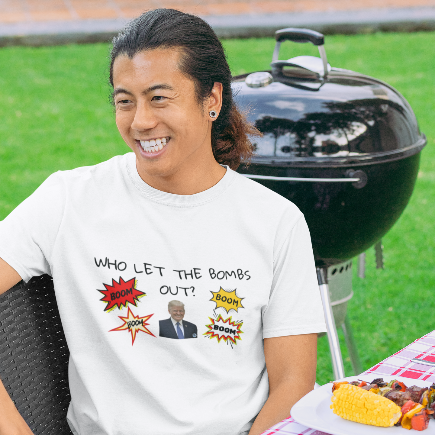 Who Let The Bombs Out Men's T-Shirt