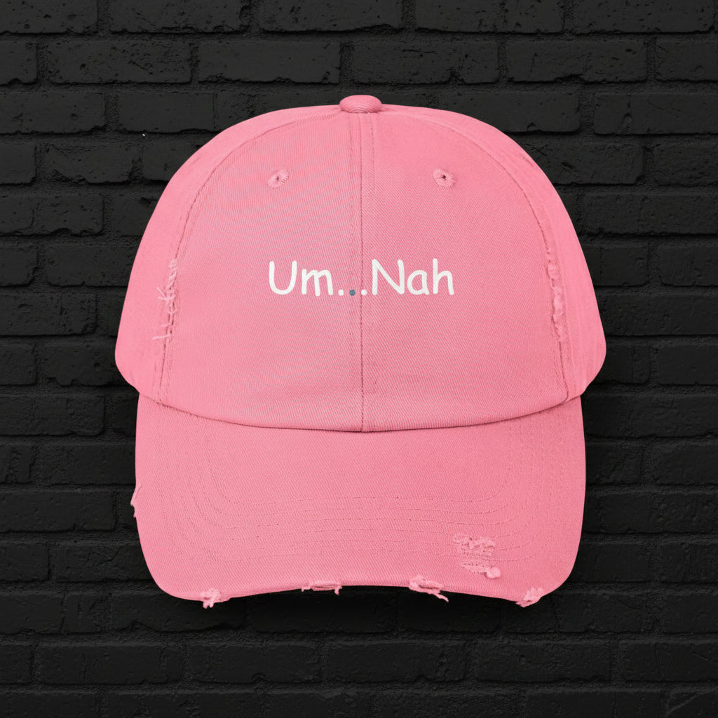 Um Nah Distressed Cap